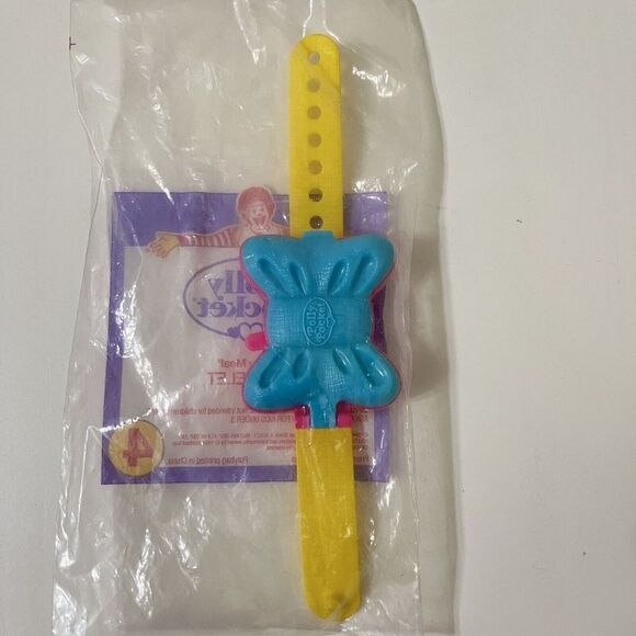 VTG Polly Pocket Bracelet 1994 McDonald’s Happy Meal Toy New Sealed #4 Mattel - Picture 4 of 5
